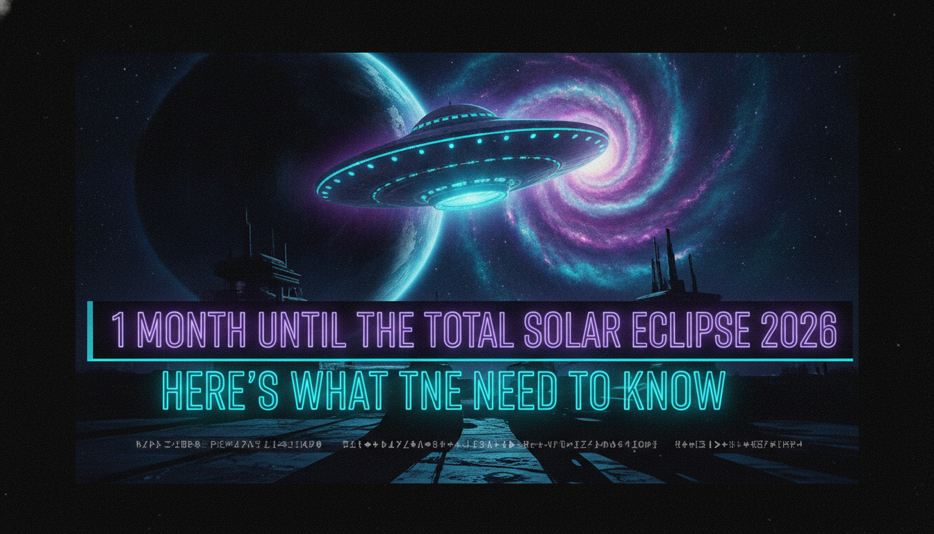 [EN]  1 month until the total solar eclipse 2026 — Here's what you need to know 