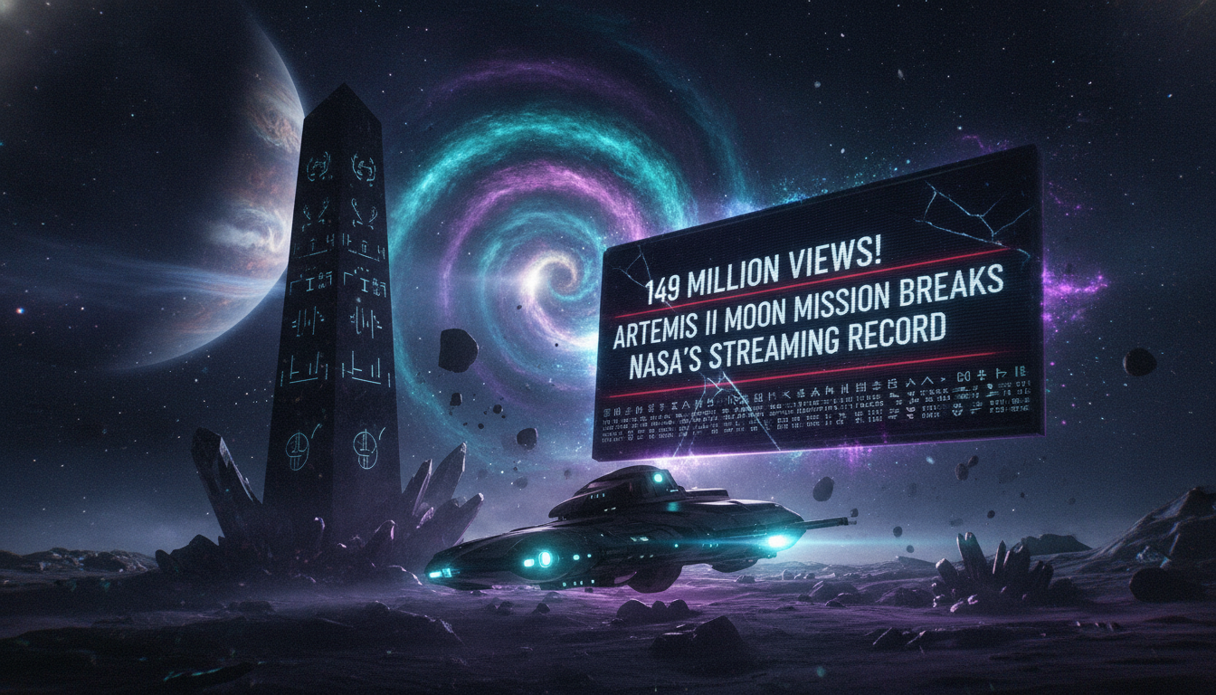 [EN]  149 million views! Artemis II moon mission breaks NASA's streaming record 