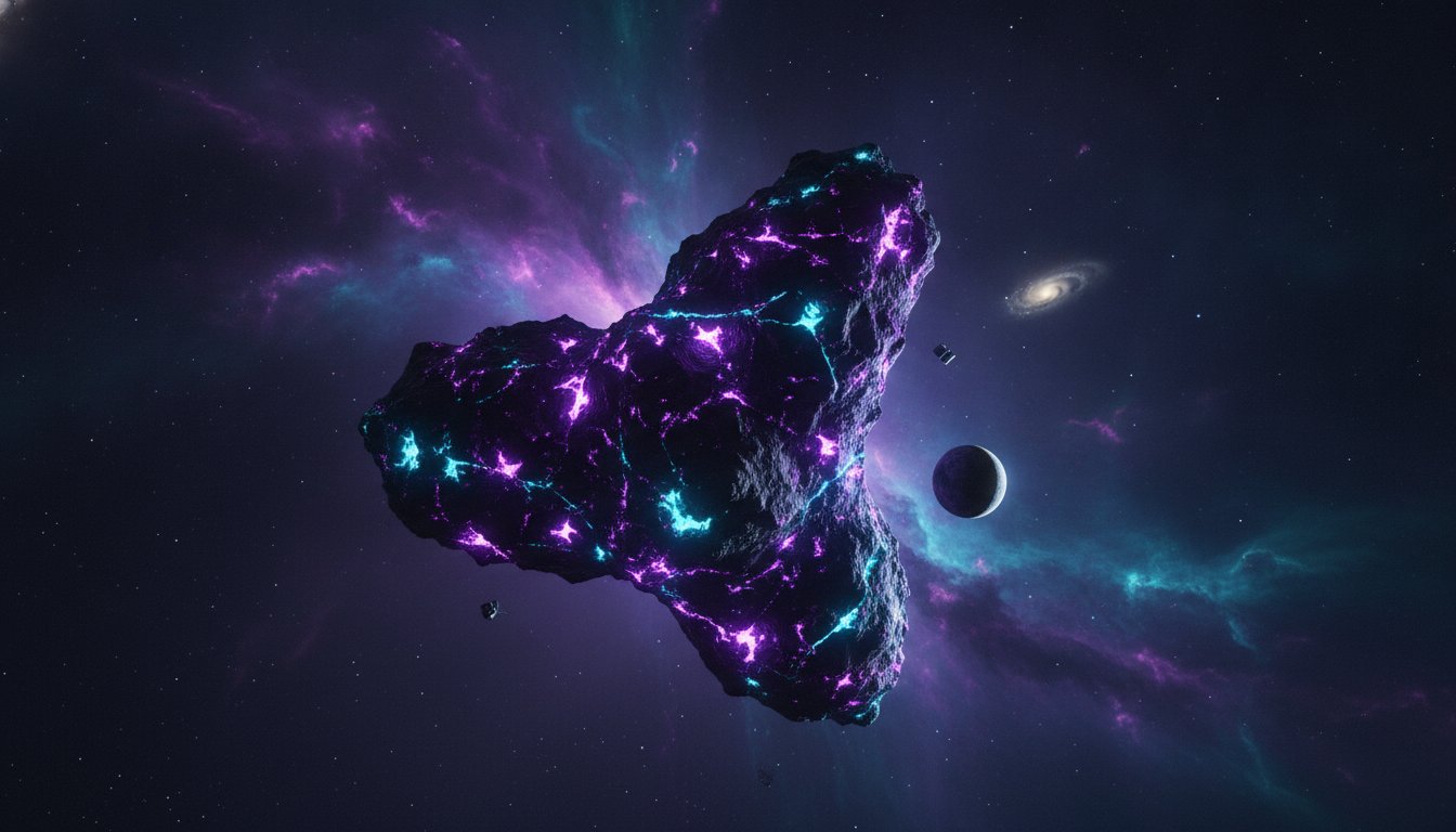 Unmasking the Cosmic Enigma: The First Triple-Lobed Asteroid Discovered with its Own Moon