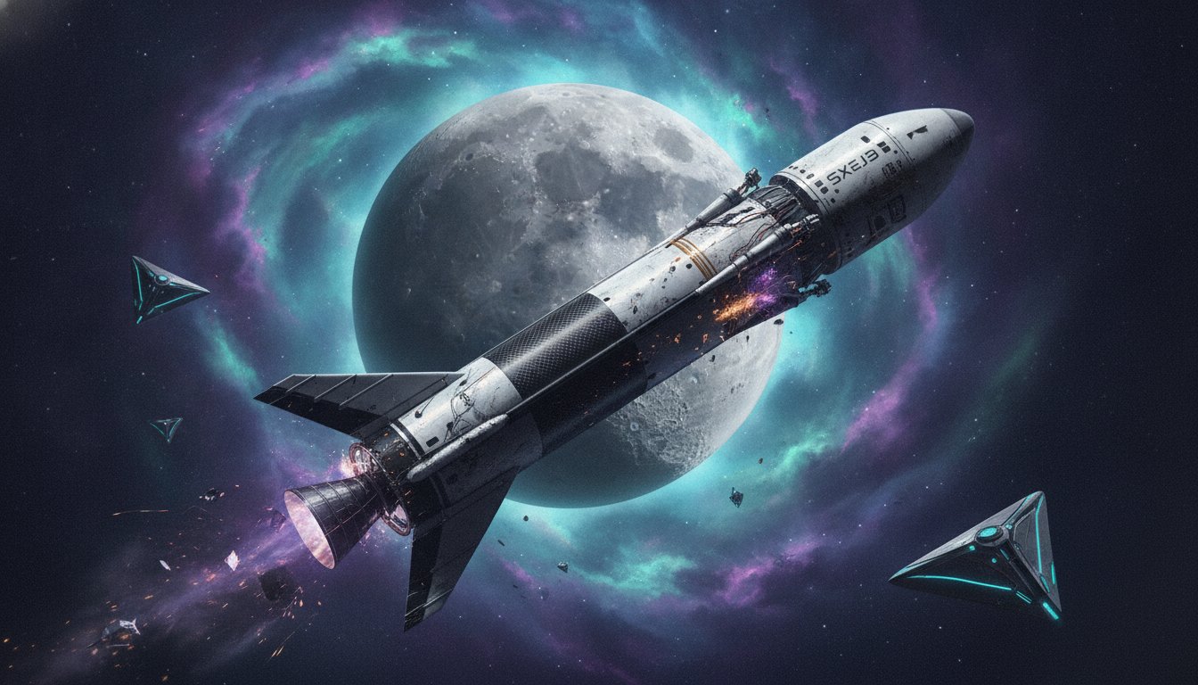 [EN]  A 9,000-pound SpaceX rocket will crash into the moon tonight. Will you be able to see it? 