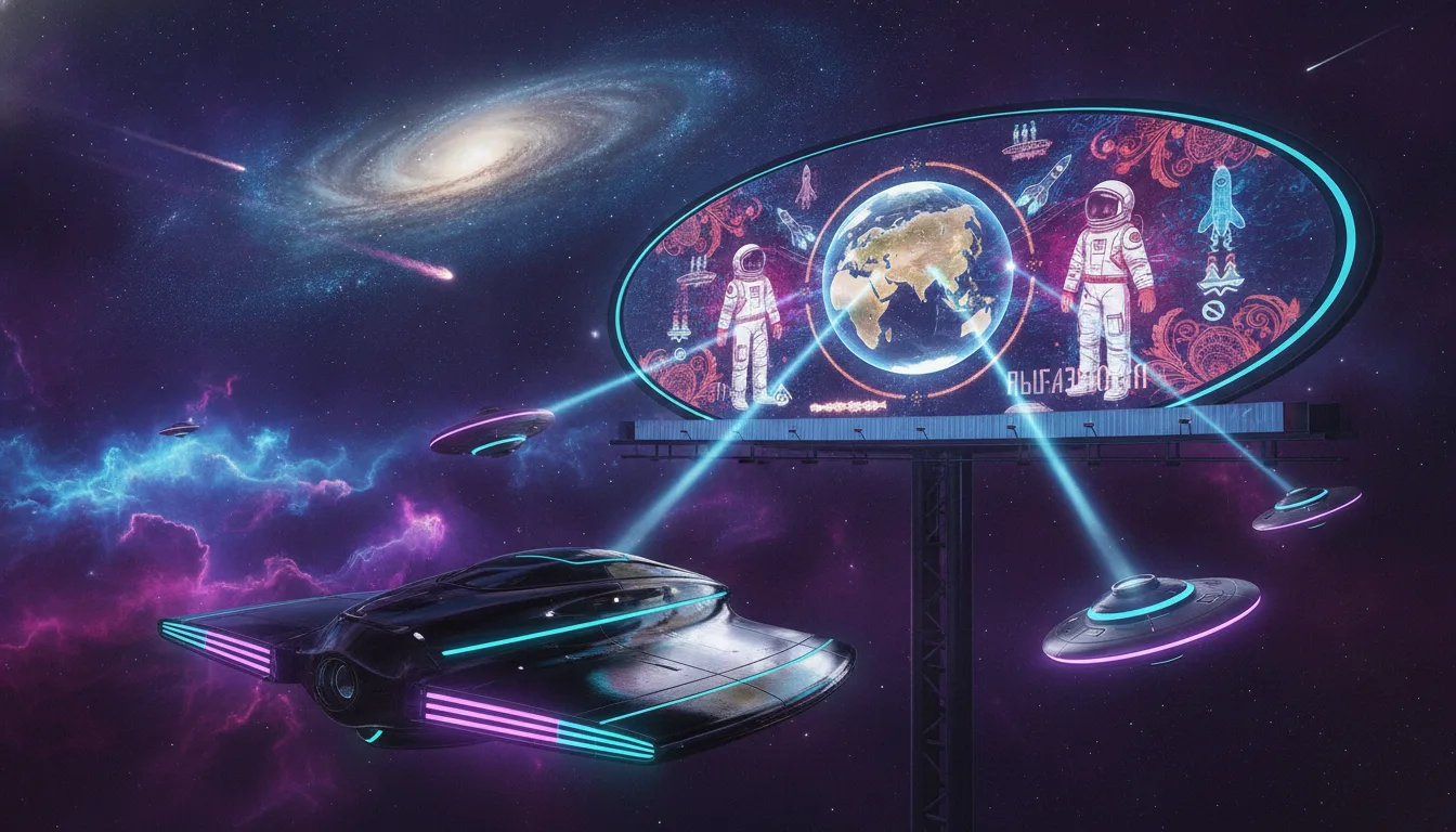 Cosmic Canvas: Unpacking Russia's Enduring Tradition of Space Advertising and Diplomacy
