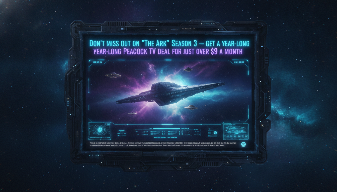 [EN]  Don't miss out on 'The Ark' Season 3 — get a year-long Peacock TV deal for just over $9 a month 