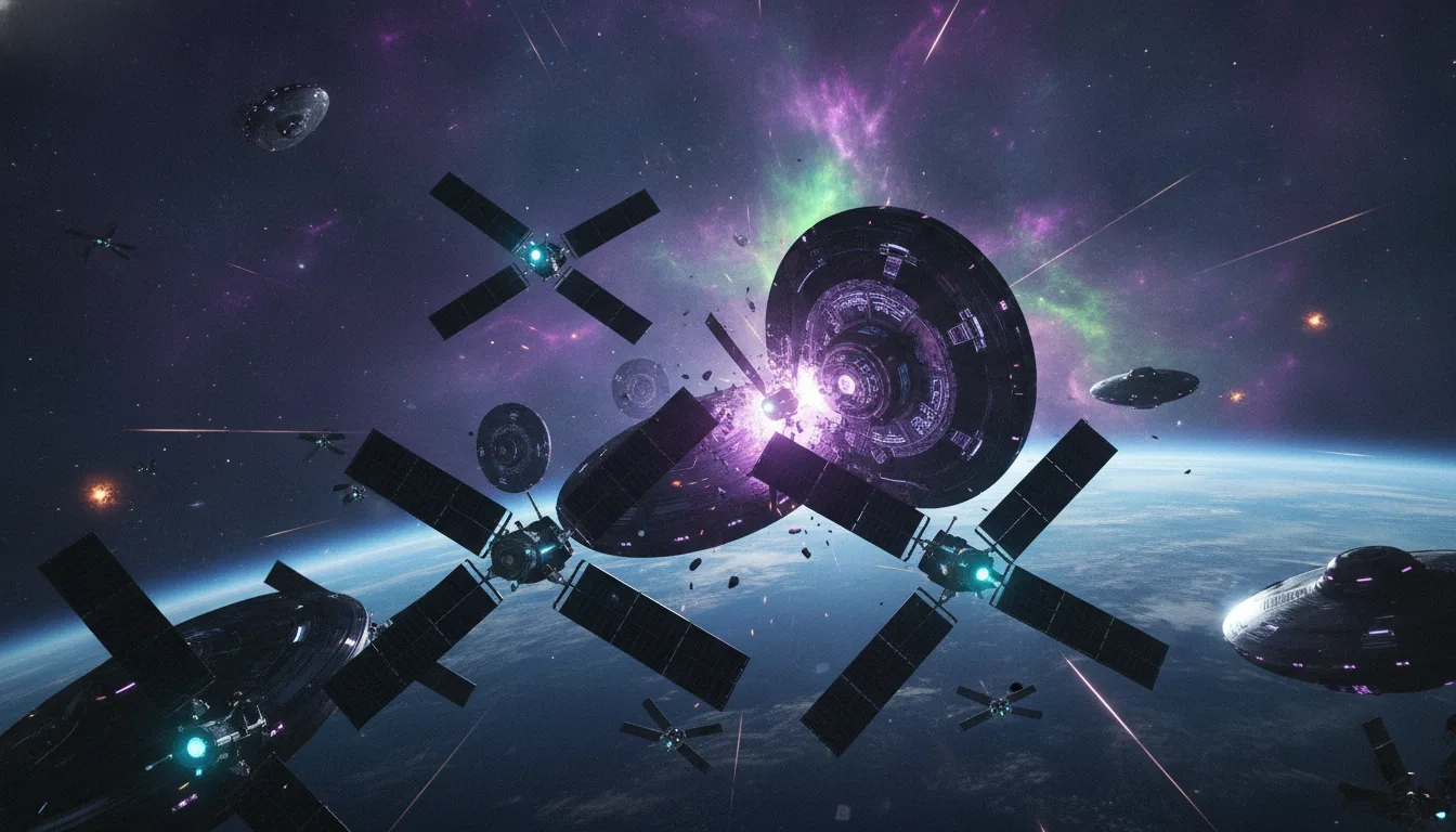 The Looming Crisis Above: Starlink Satellites Face Weekly Collision Threats