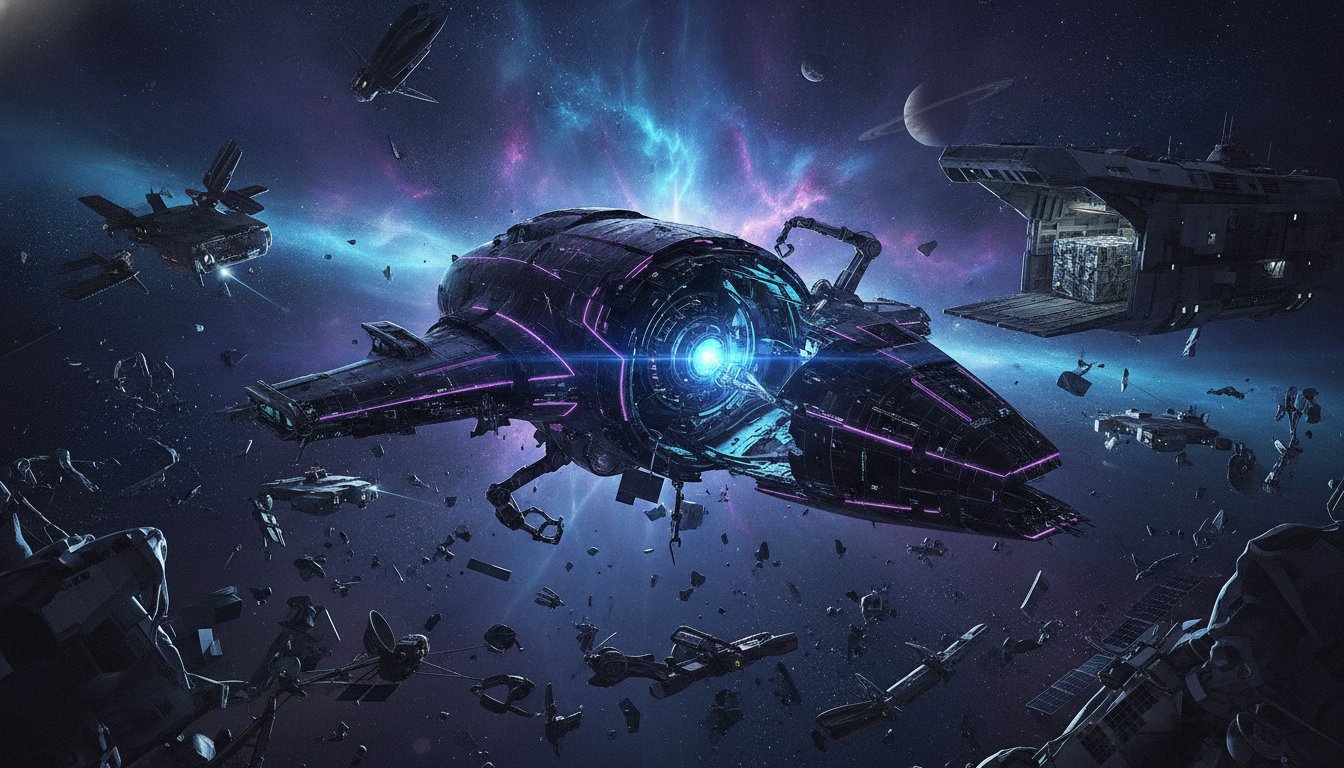 Beyond the Game: The Urgent Reality of Space Debris Removal vs. Sci-Fi Salvage