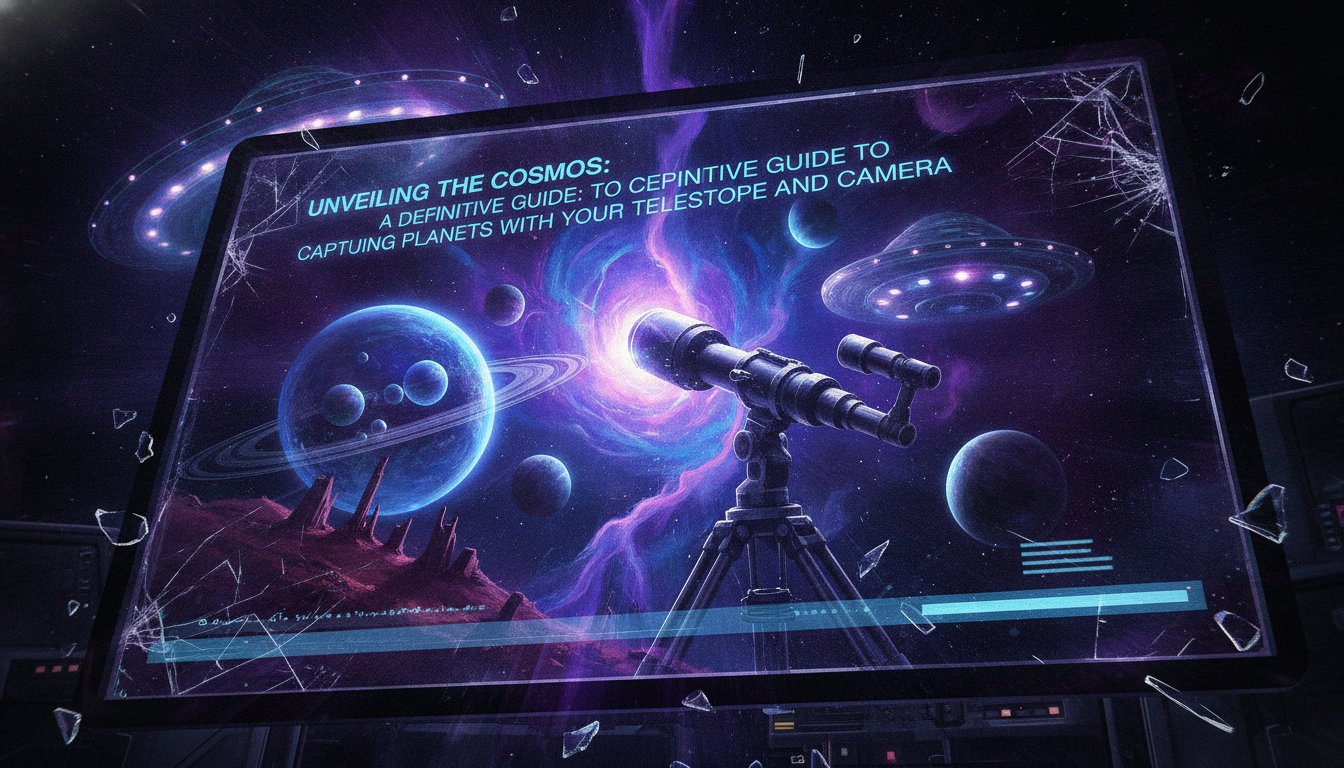 Unveiling the Cosmos: A Definitive Guide to Capturing Planets with Your Telescope and Camera