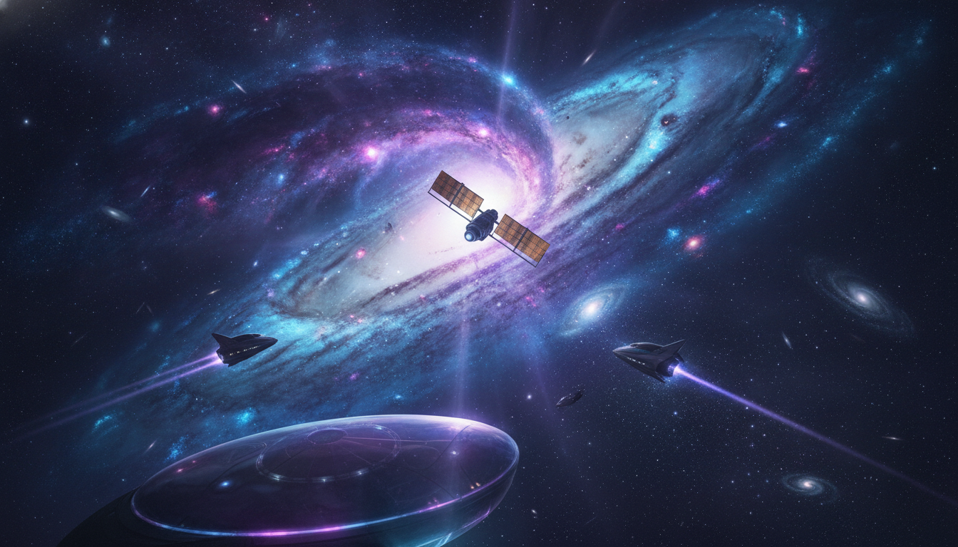[EN]  James Webb Space Telescope celebrates its 4th birthday with stunning image of a galaxy crash site 