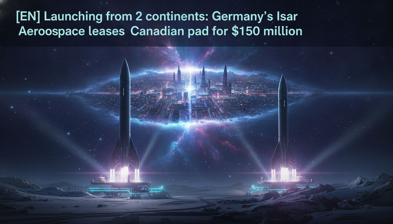 [EN]  Launching from 2 continents: Germany's Isar Aerospace leases Canadian pad for $150 million 