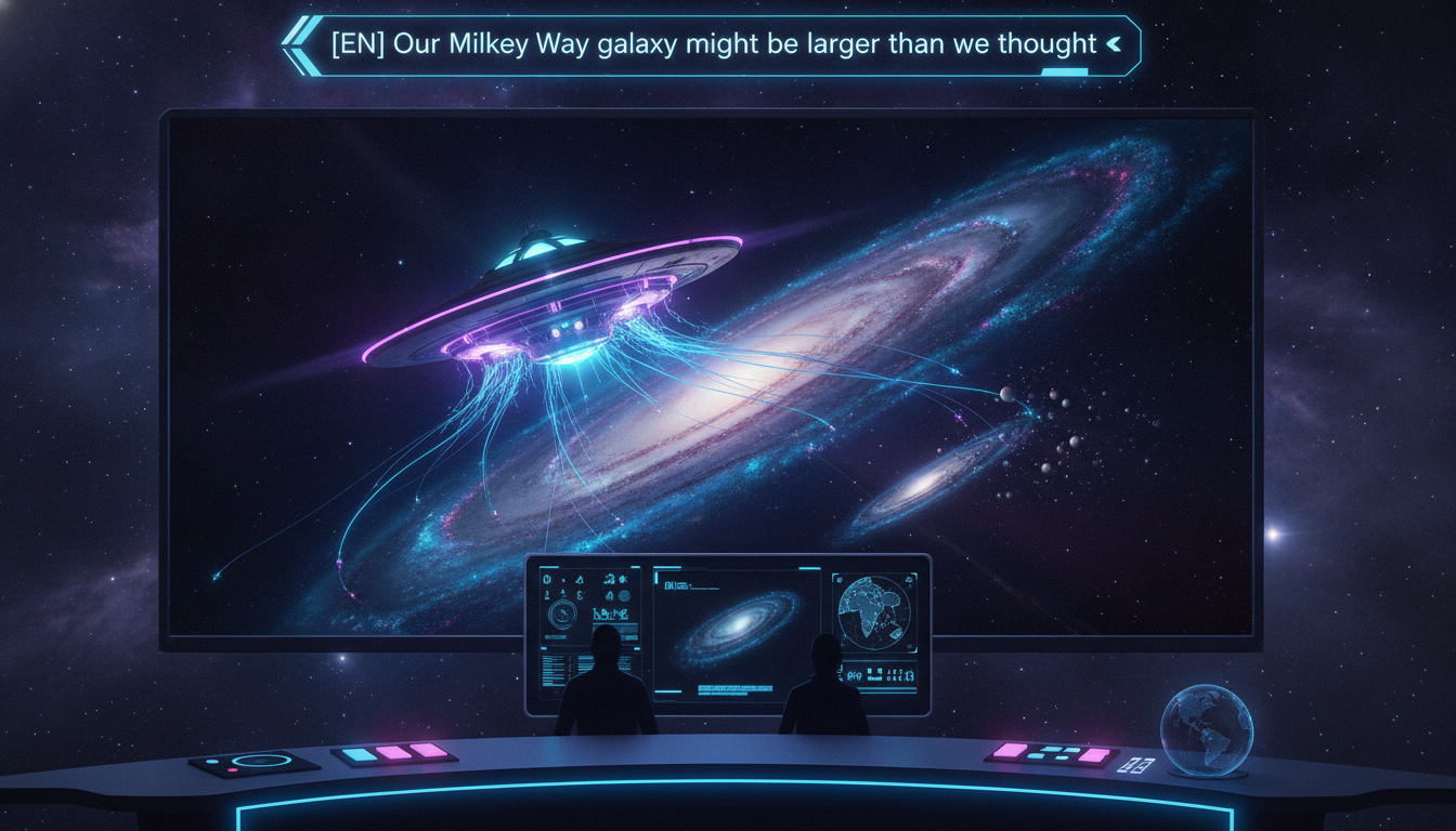 [EN]  Our Milky Way galaxy might be larger than we thought   