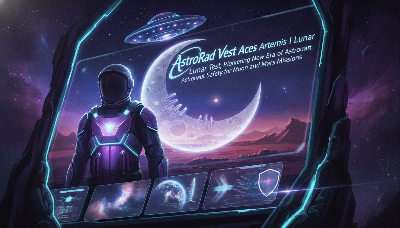 AstroRad Vest Aces Artemis I Lunar Test, Pioneering New Era of Astronaut Safety for Moon and Mars Missions