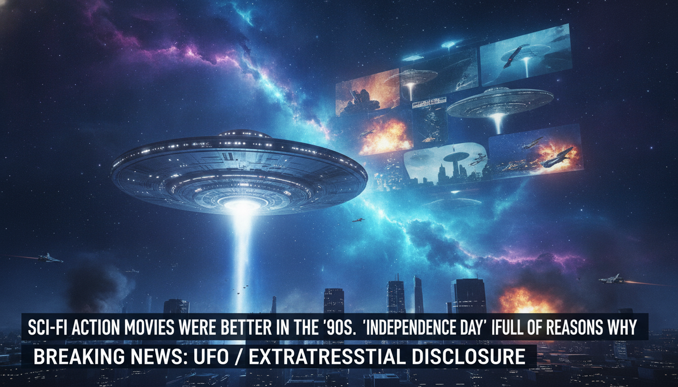 [EN]  Sci-fi action movies were better in the '90s. 'Independence Day' is full of reasons why 