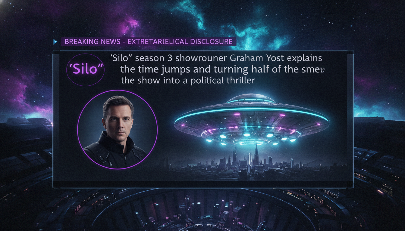 [EN]  'Silo' season 3 showrunner Graham Yost explains the time jumps and turning half of the show into a political thriller (interview) 