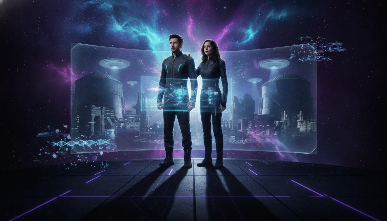 Unraveling the 'Before Times': Ashley Zukerman and Jessica Henwick on Silo Season 3's Core Chemistry