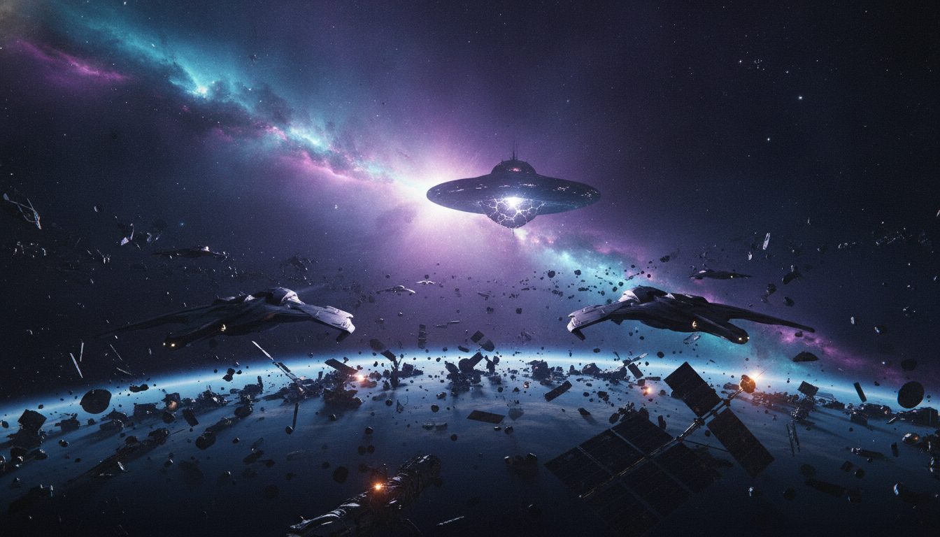 A Looming Threat: Unseen Space Junk Transforms High-Value Geostationary Orbit into a 'Minefield'