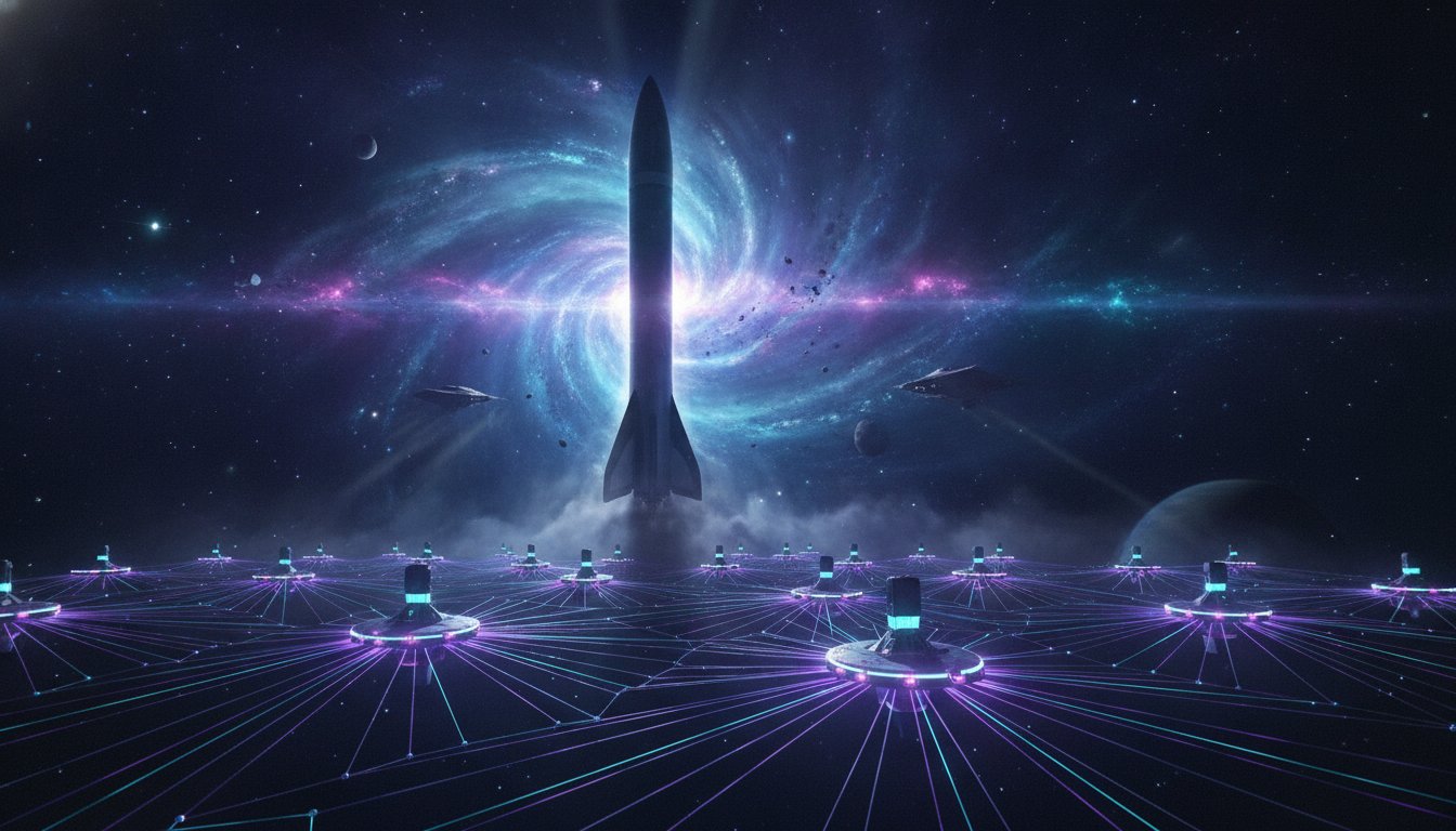 SpaceX Propels Starlink's Cosmic Infrastructure, Unveiling New Space Mysteries