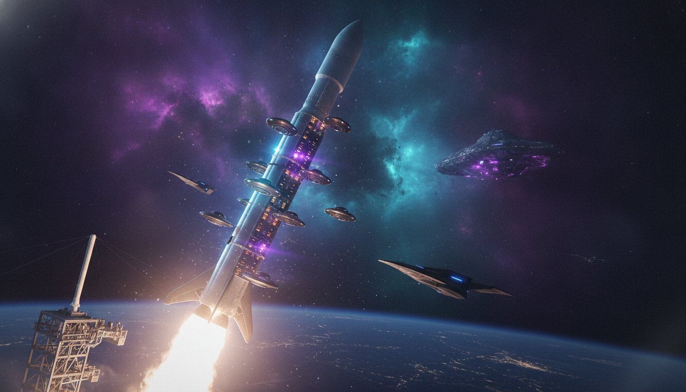 SpaceX Continues Starlink Expansion with Record Falcon 9 Launch from California