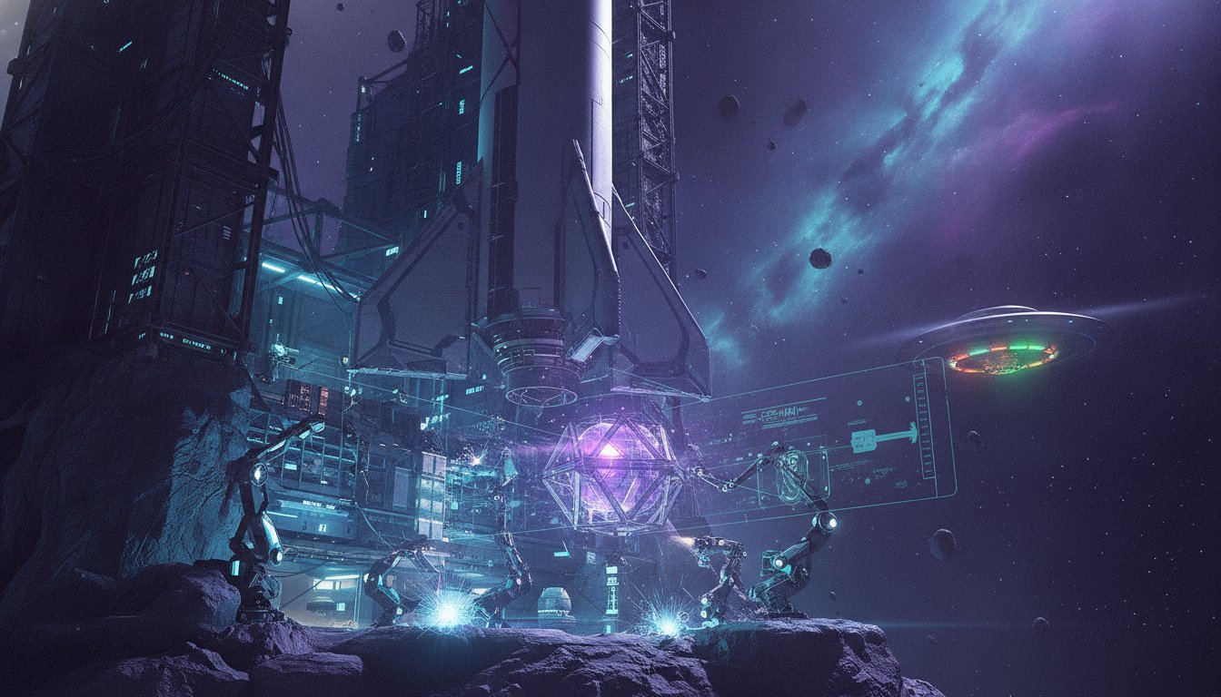 SpaceX's Bold Vision: Building Factories on the Moon with Robots and AI