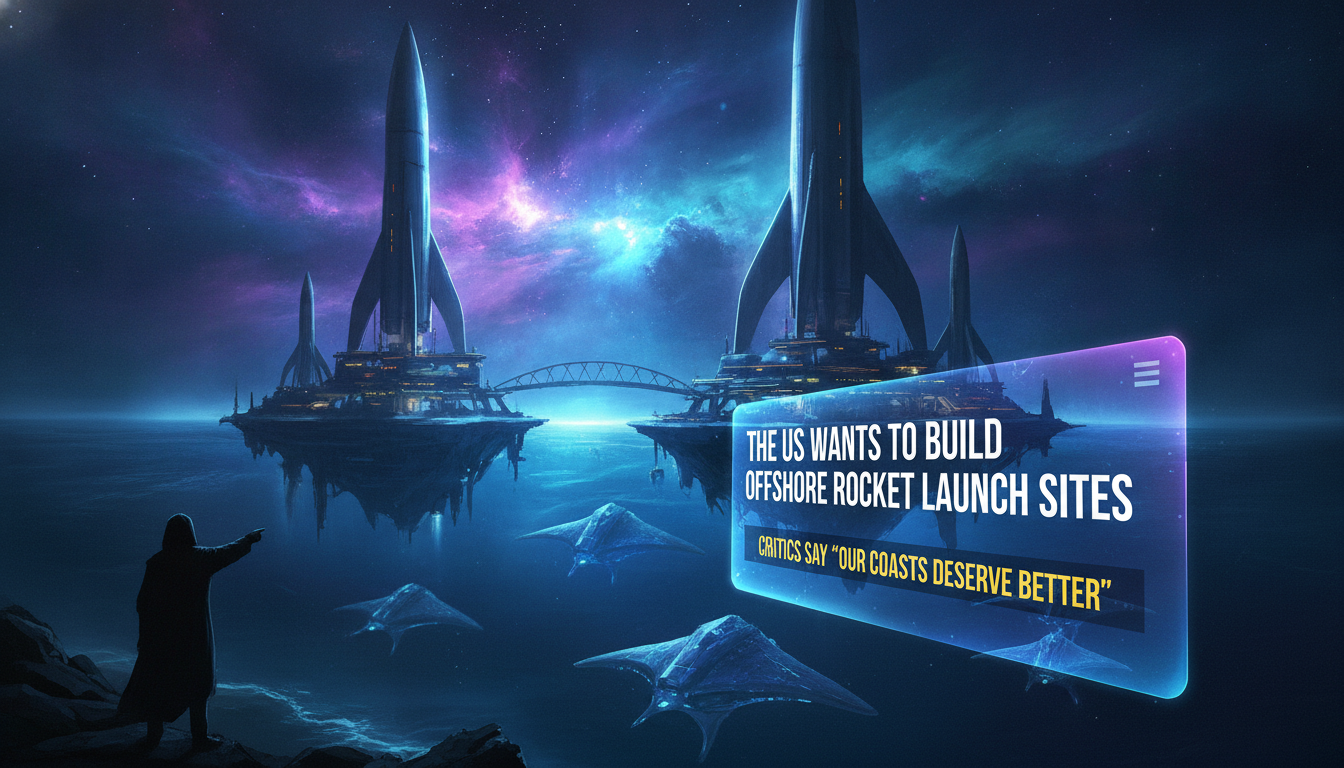 [EN]  The US wants to build offshore rocket launch sites. Critics say 'our coasts deserve better' 