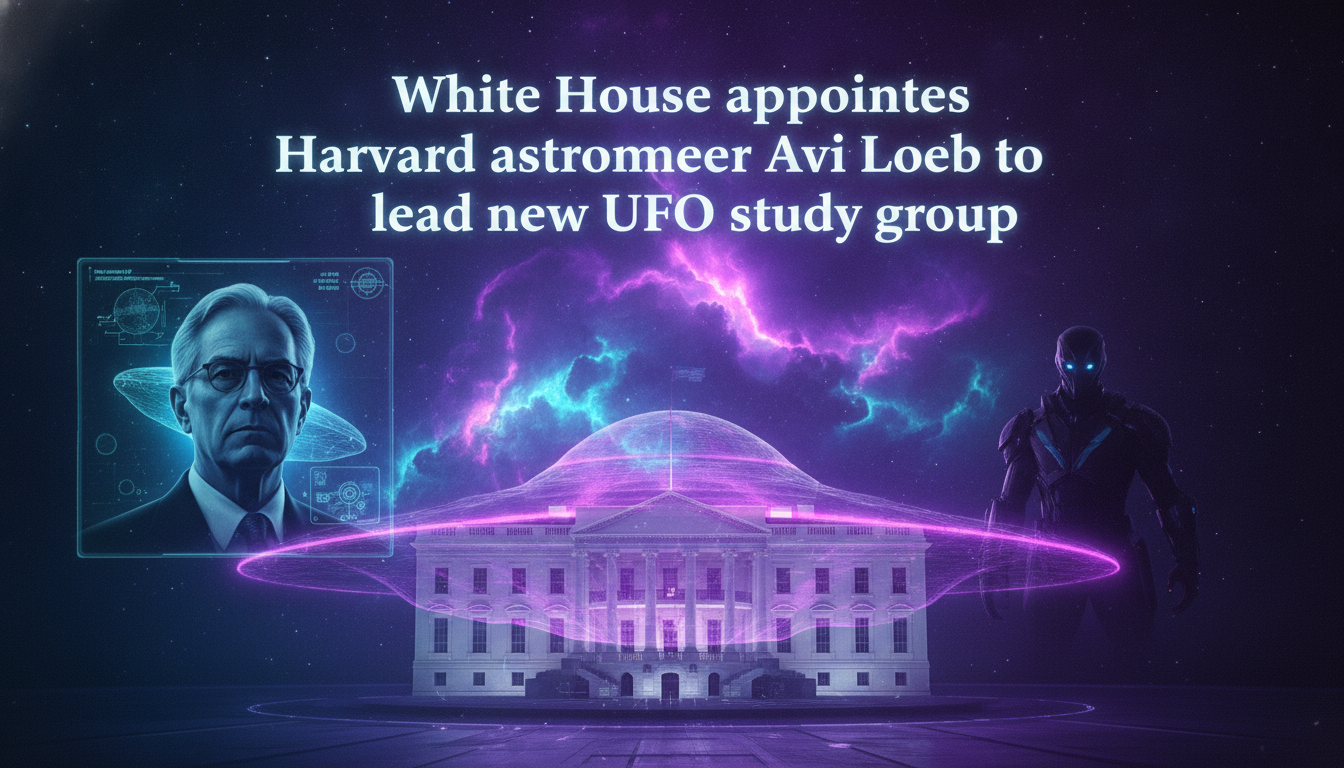 [EN]  White House appoints Harvard astronomer Avi Loeb to lead new UFO study group 