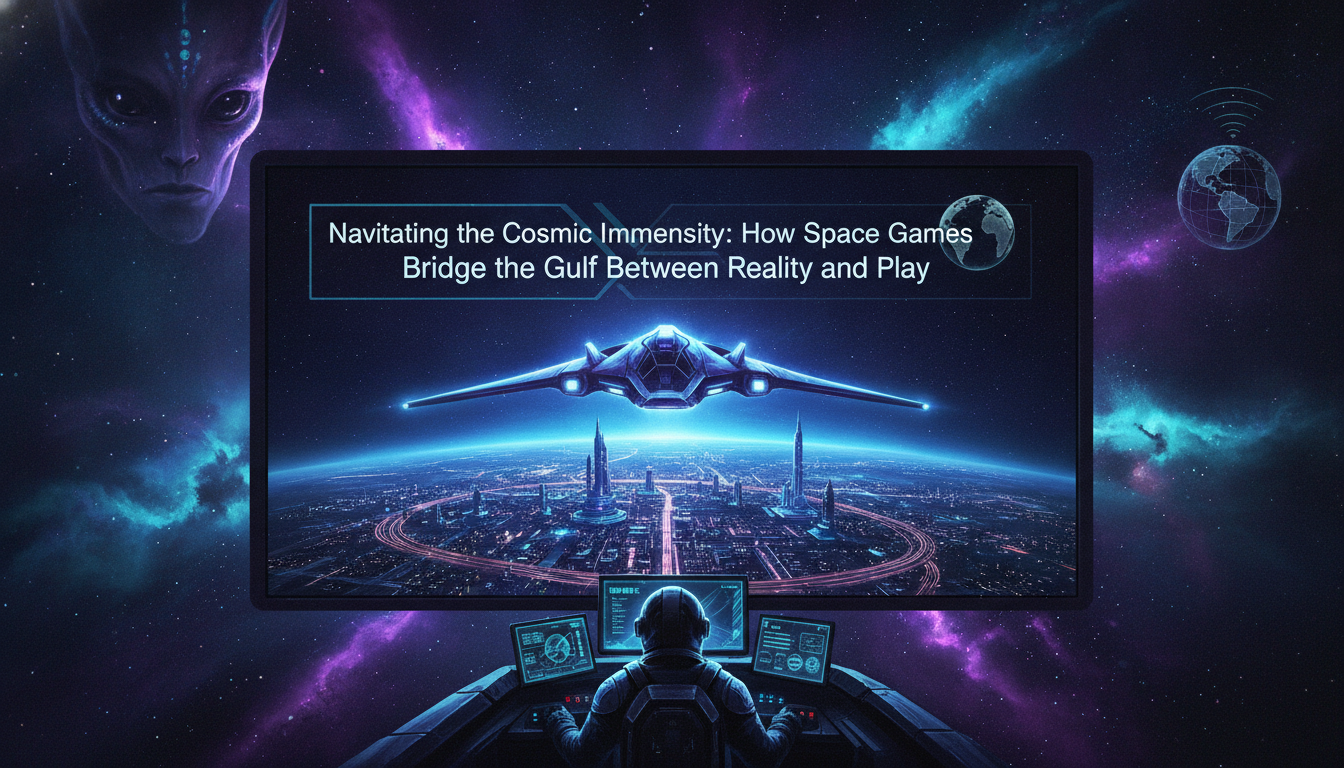 Navigating the Cosmic Immensity: How Space Games Bridge the Gulf Between Reality and Play