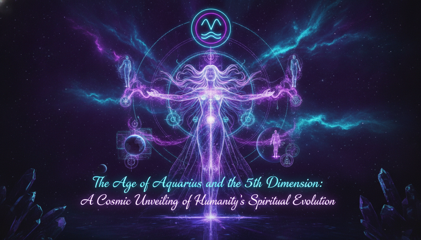 The Age of Aquarius and the 5th Dimension: A Cosmic Unveiling of Humanity's Spiritual Evolution