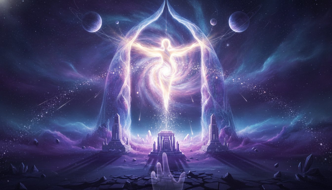 Embrace the Dawning Galactic Light