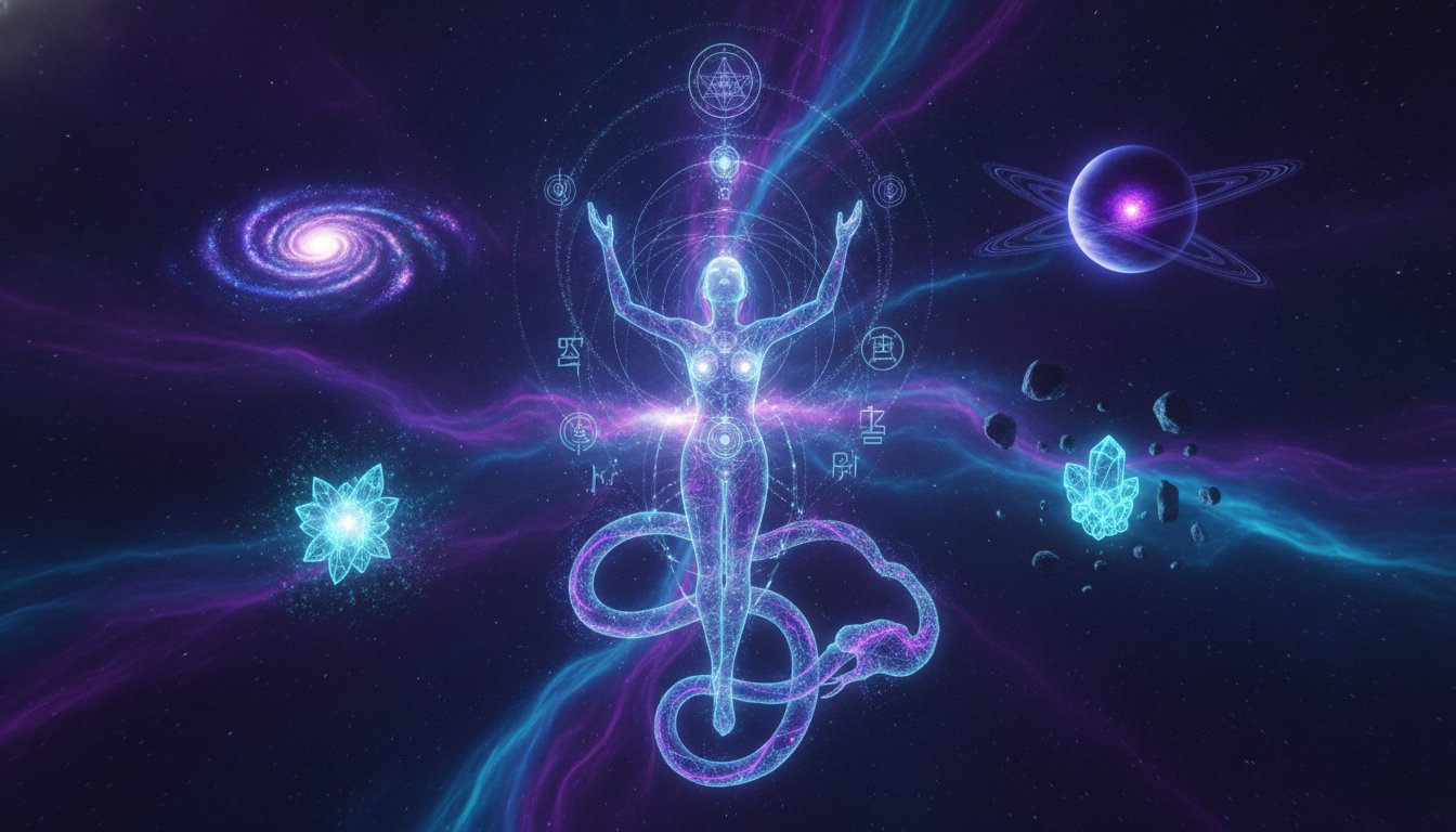 Embrace Cosmic Flow, Awaken Within