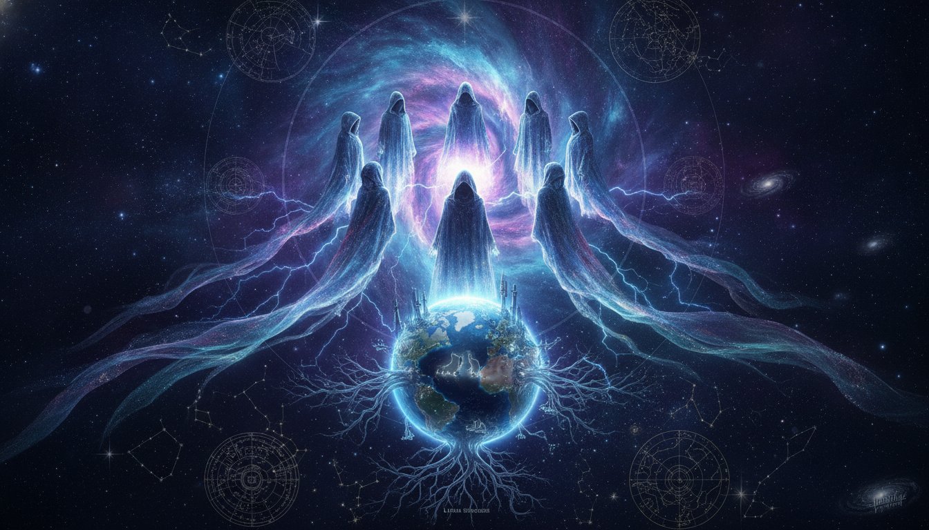 The Veiled Watchers: Unveiling the Lyran Starseeds' Profound Connection to Earth