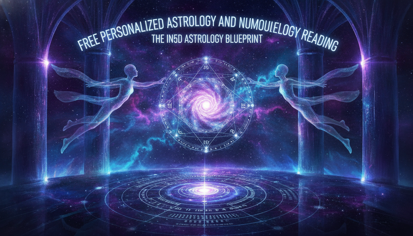 [EN] Free Personalized Astrology and Numerology Reading | The In5D Astrology Blueprint