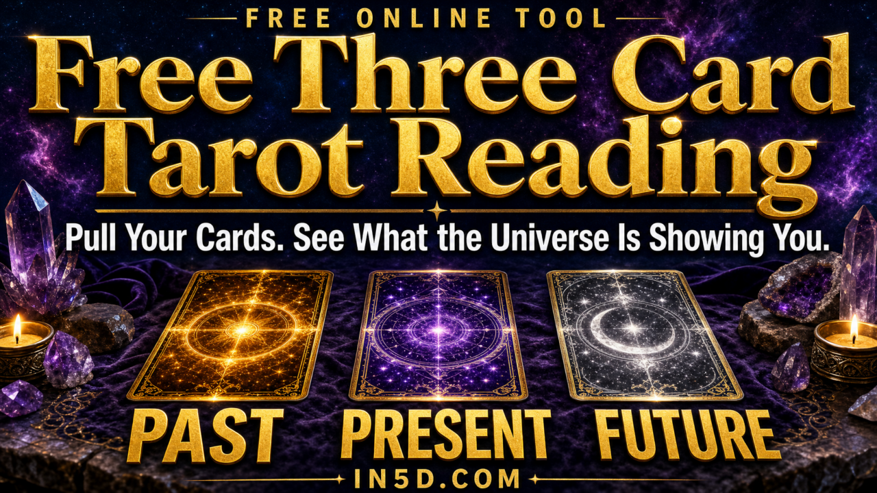 [EN] Free Three Card Tarot Reading Online | Past Present Future Tarot Spread