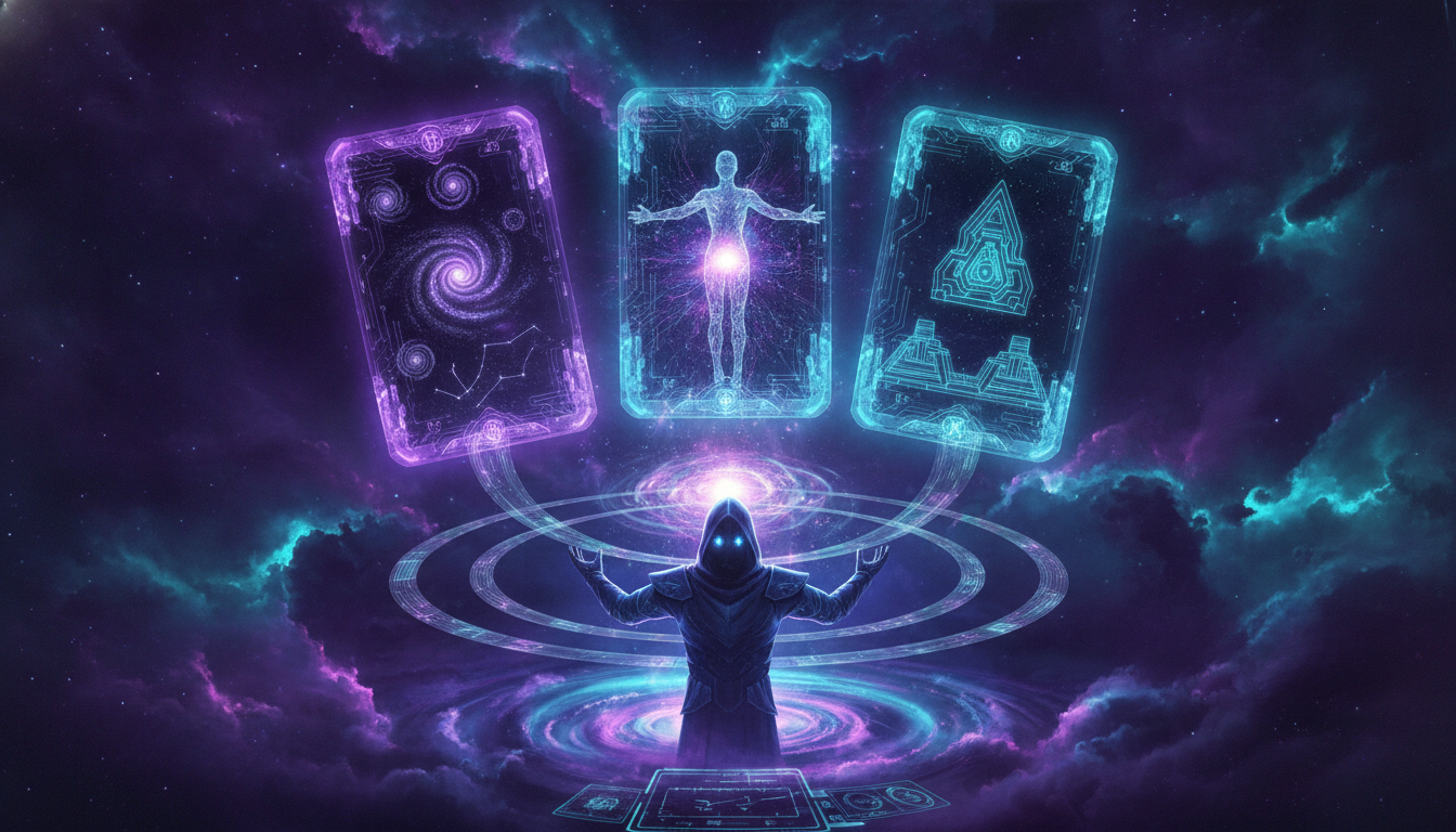 Unveiling Your Cosmic Blueprint: Experience the Free Three-Card Tarot Journey