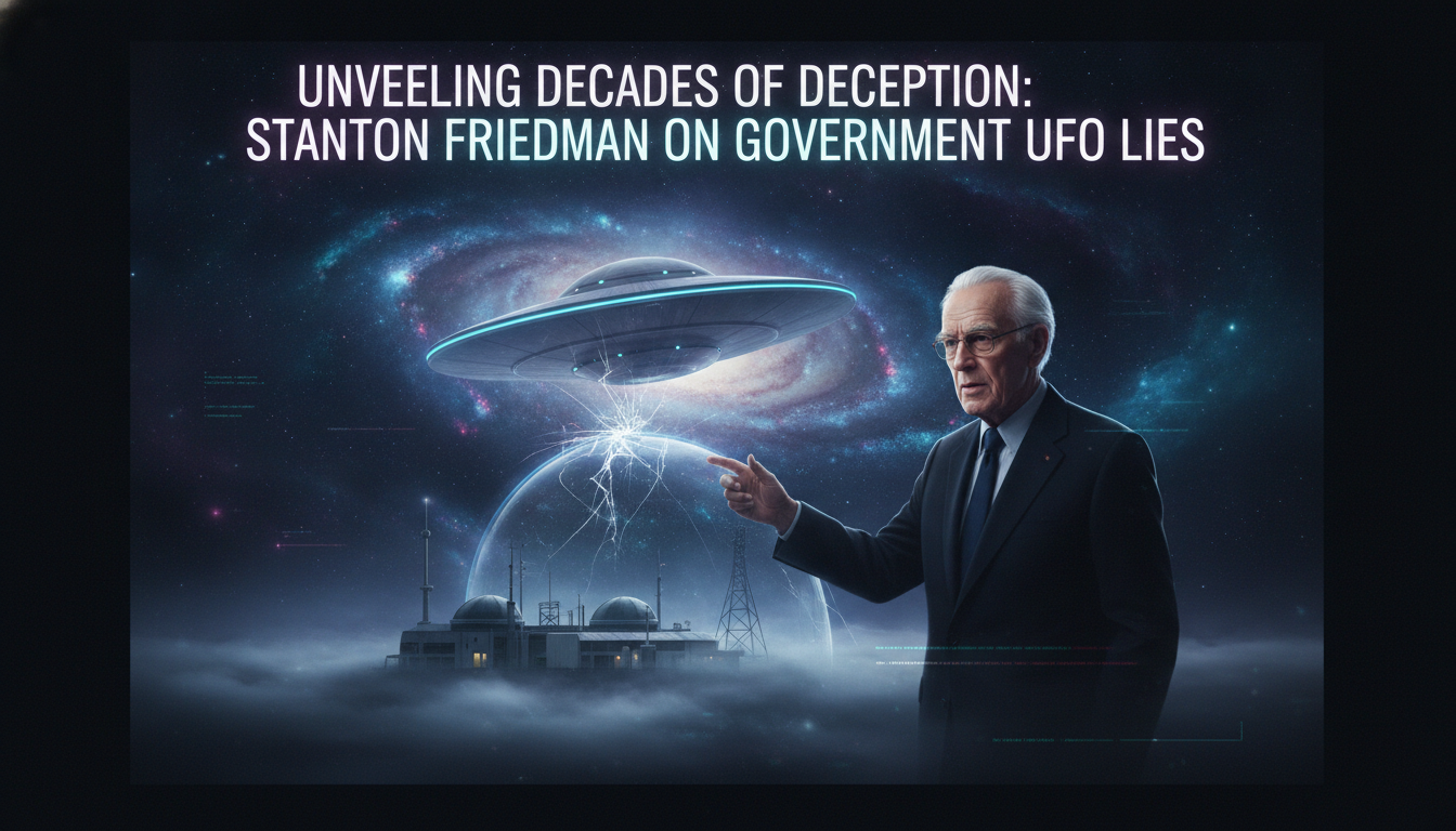Unveiling Decades of Deception: Stanton Friedman on Government UFO Lies