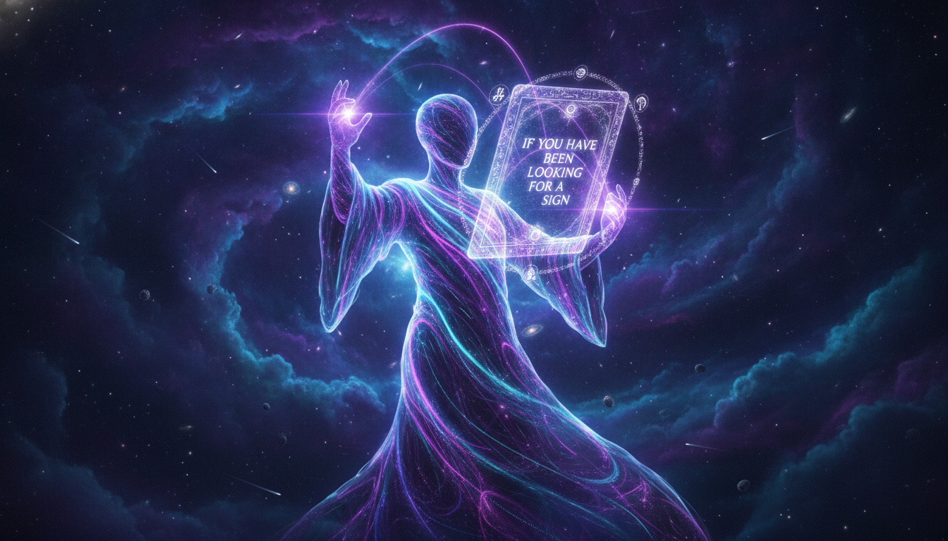 [EN] If You Have Been Looking for a Sign