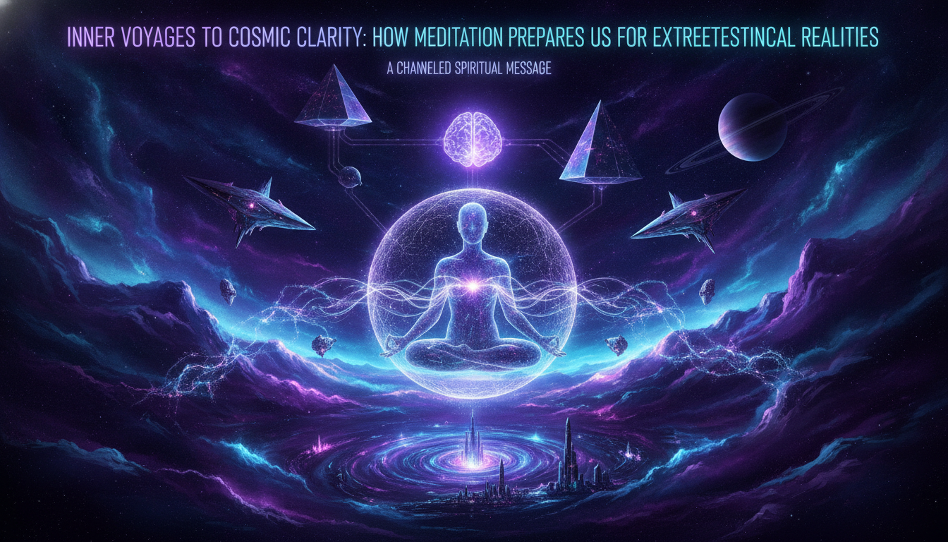 Inner Voyages to Cosmic Clarity: How Meditation Prepares Us for Extraterrestrial Realities