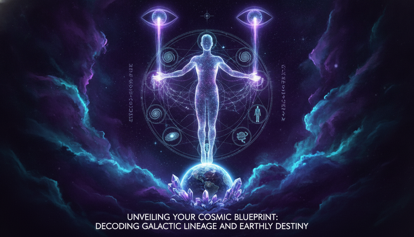 Unveiling Your Cosmic Blueprint: Decoding Galactic Lineage and Earthly Destiny