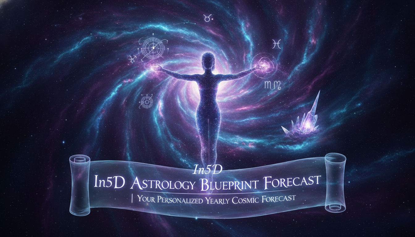 [EN] In5D Astrology Blueprint Forecast | Your Personalized Yearly Cosmic Forecast