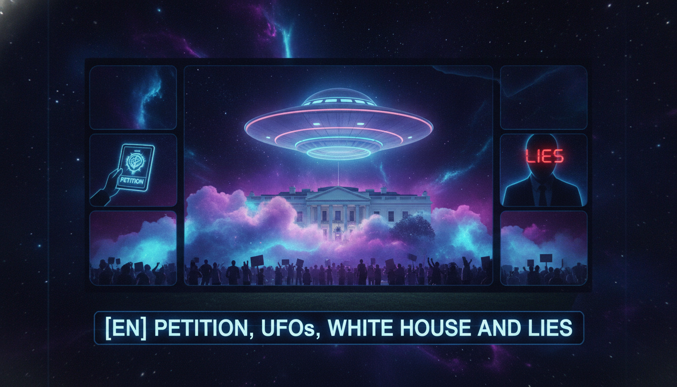 [EN] Petition, UFOs, White House and Lies