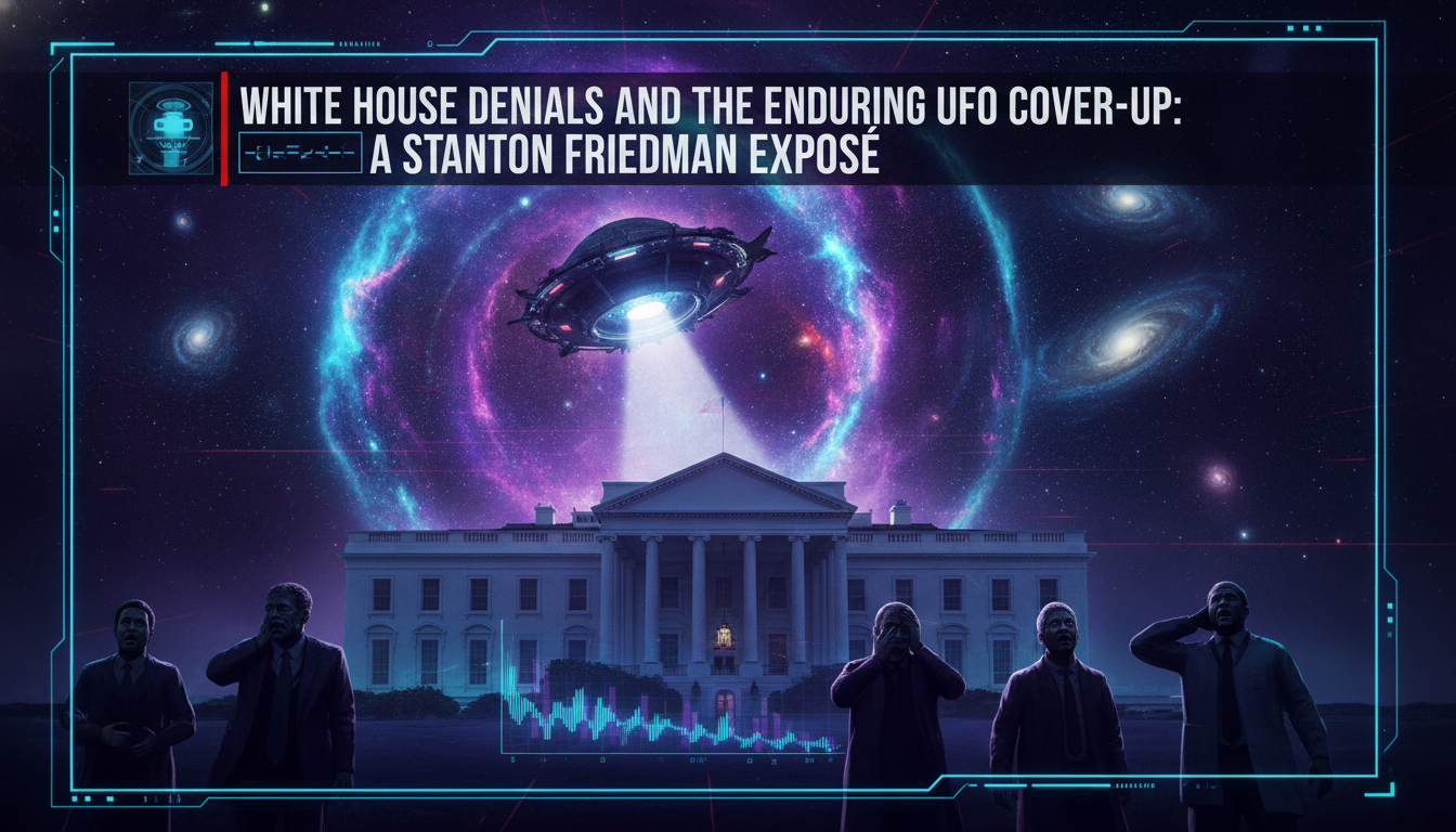 White House Denials and the Enduring UFO Cover-Up: A Stanton Friedman Exposé