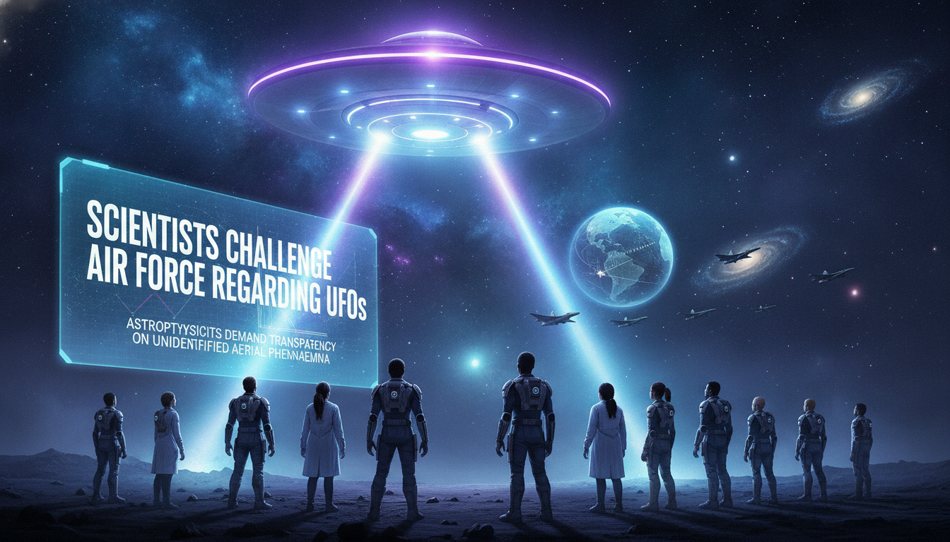 Scientists Challenge Air Force Regarding UFOs