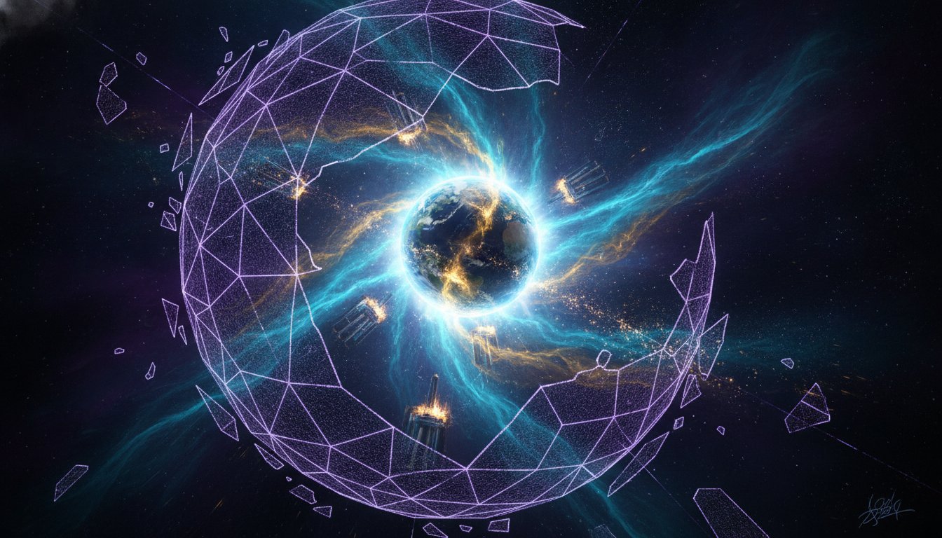 The Artificial 3D Template and Earth's Radiant Reawakening: A Cosmic Perspective