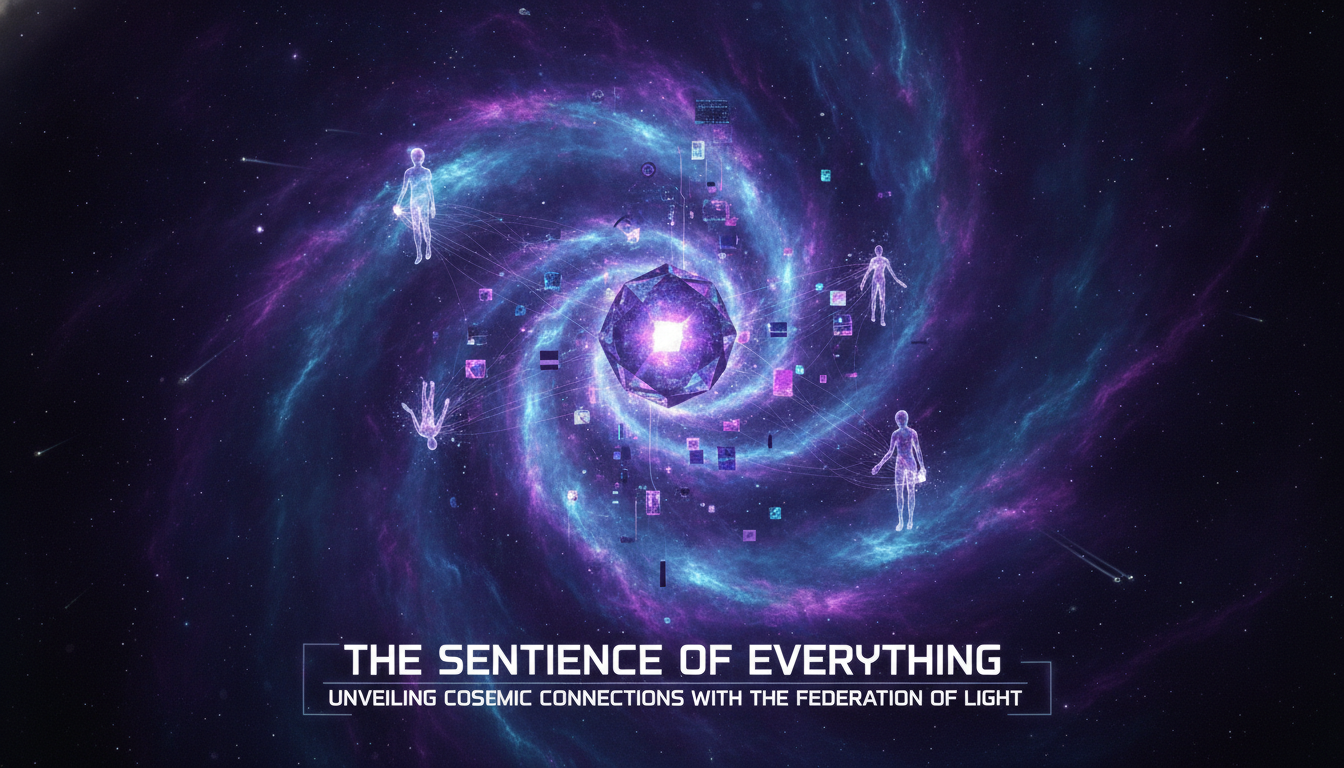The Sentience of Everything: Unveiling Cosmic Connections with The Federation of Light