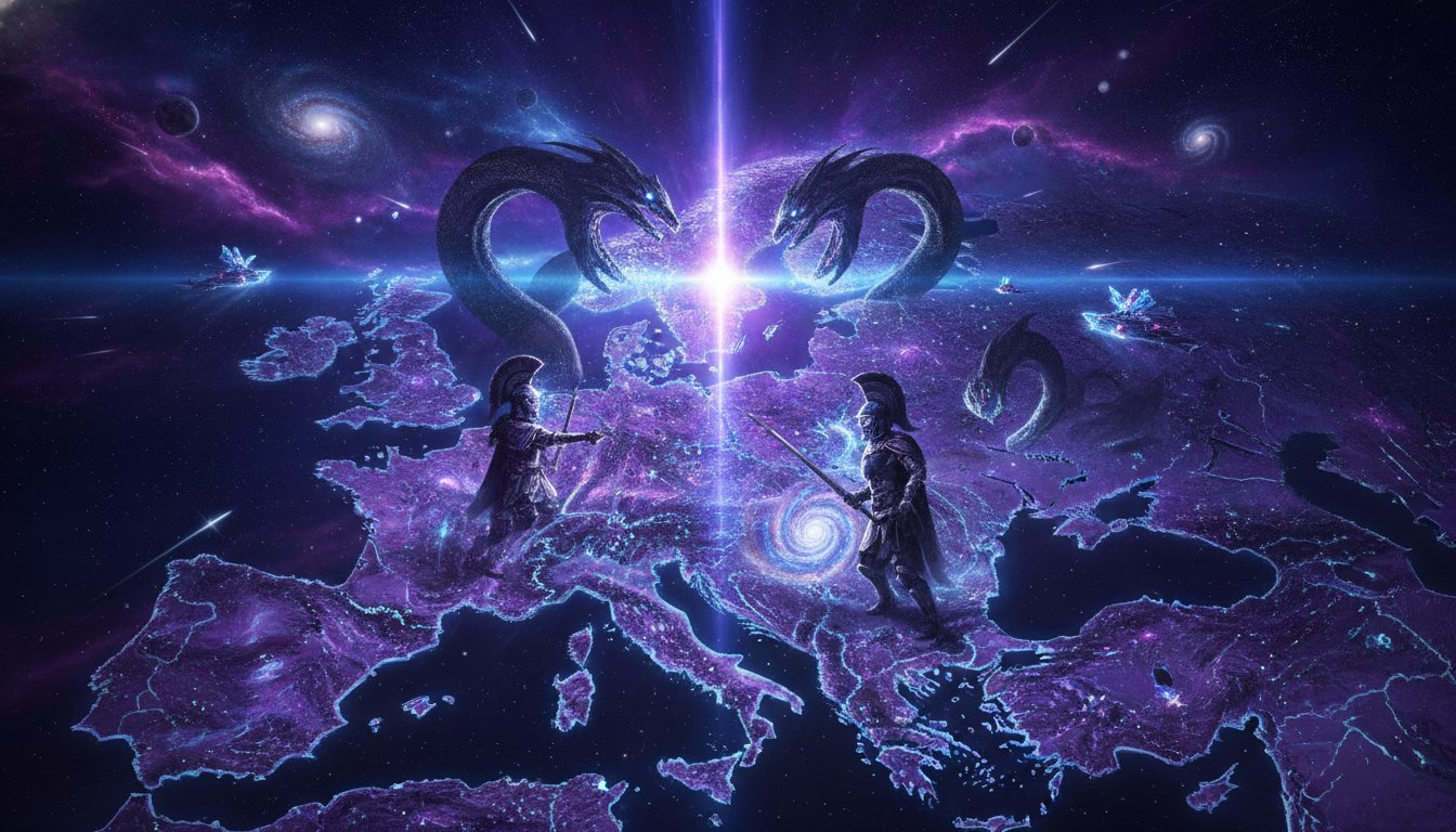 The Great Quantum Transition: Central Europe – A Battleground for Cosmic Destinies