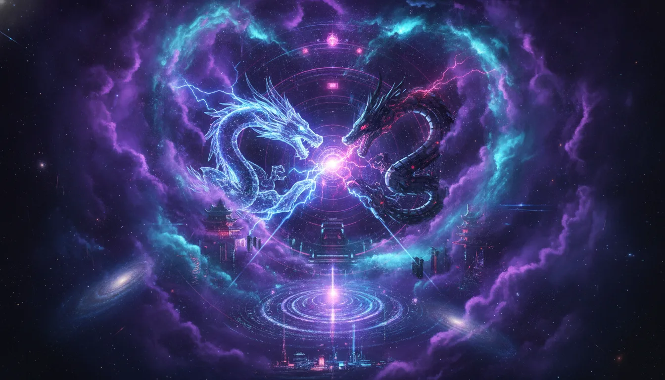 The Great Quantum Transition: Unveiling the Cosmic War for China's Destiny