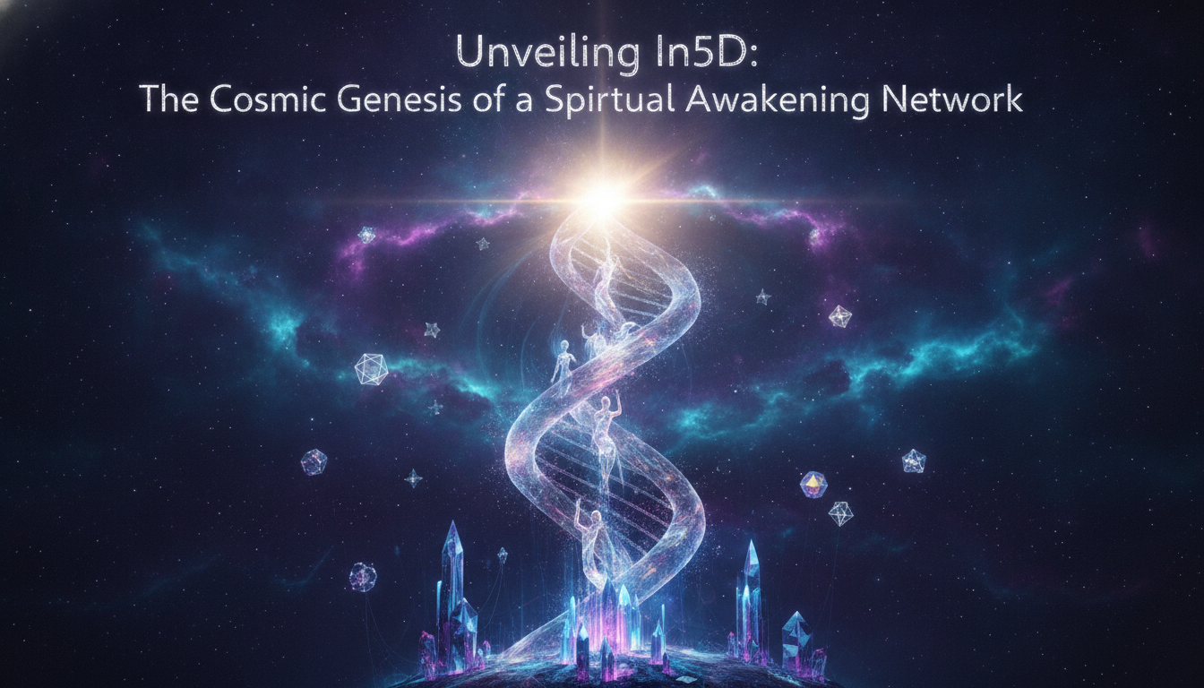 Unveiling In5D: The Cosmic Genesis of a Spiritual Awakening Network