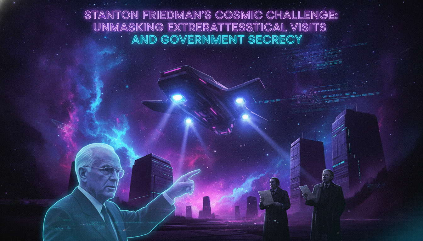 Stanton Friedman's Cosmic Challenge: Unmasking Extraterrestrial Visits and Government Secrecy