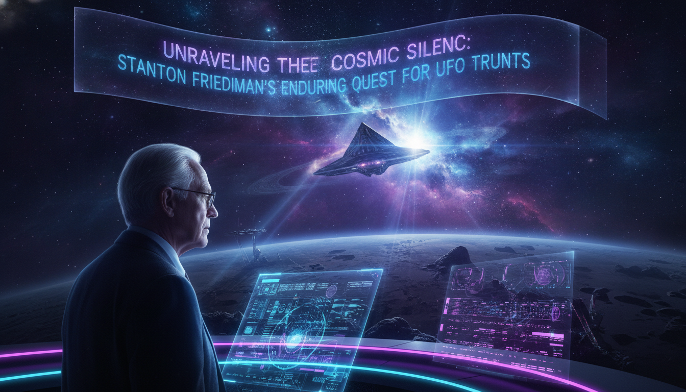 Unraveling the Cosmic Silence: Stanton Friedman's Enduring Quest for UFO Truths