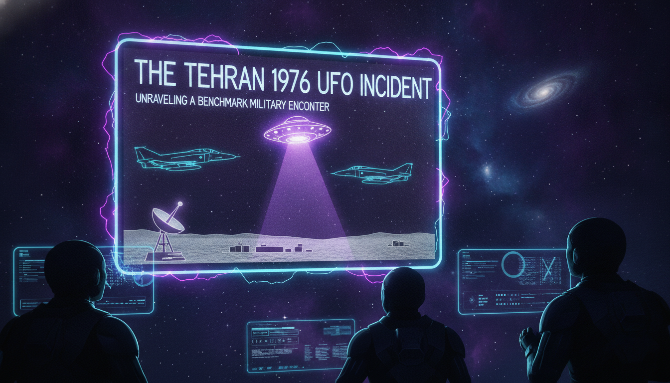 The Tehran 1976 UFO Incident: Unraveling a Benchmark Military Encounter