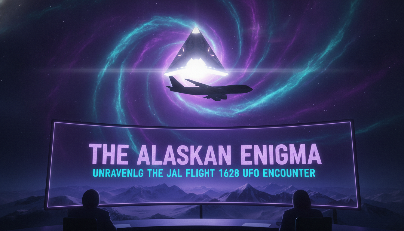 The Alaskan Enigma: Unraveling the JAL Flight 1628 UFO Encounter