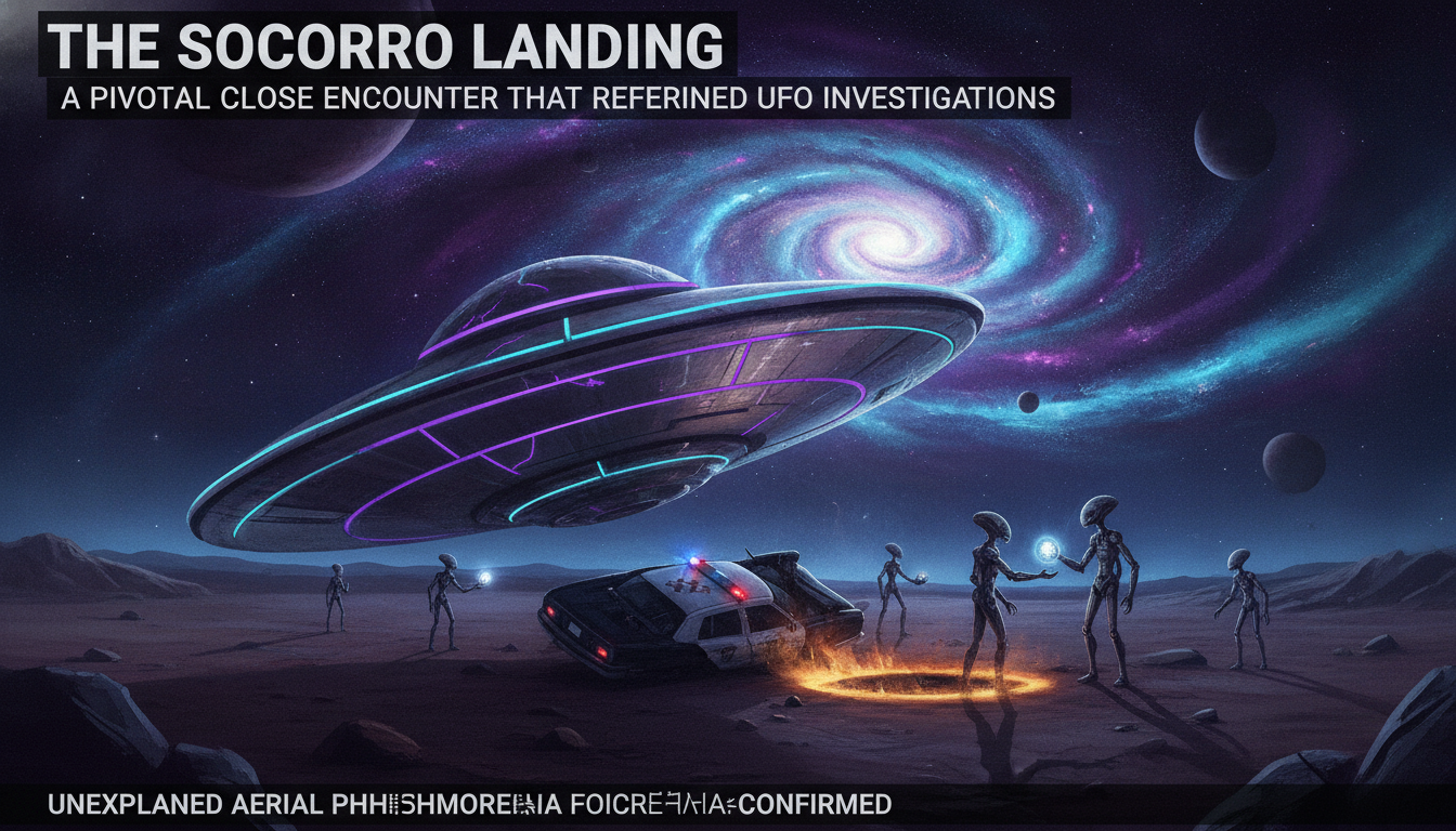 The Socorro Landing: A Pivotal Close Encounter That Redefined UFO Investigations