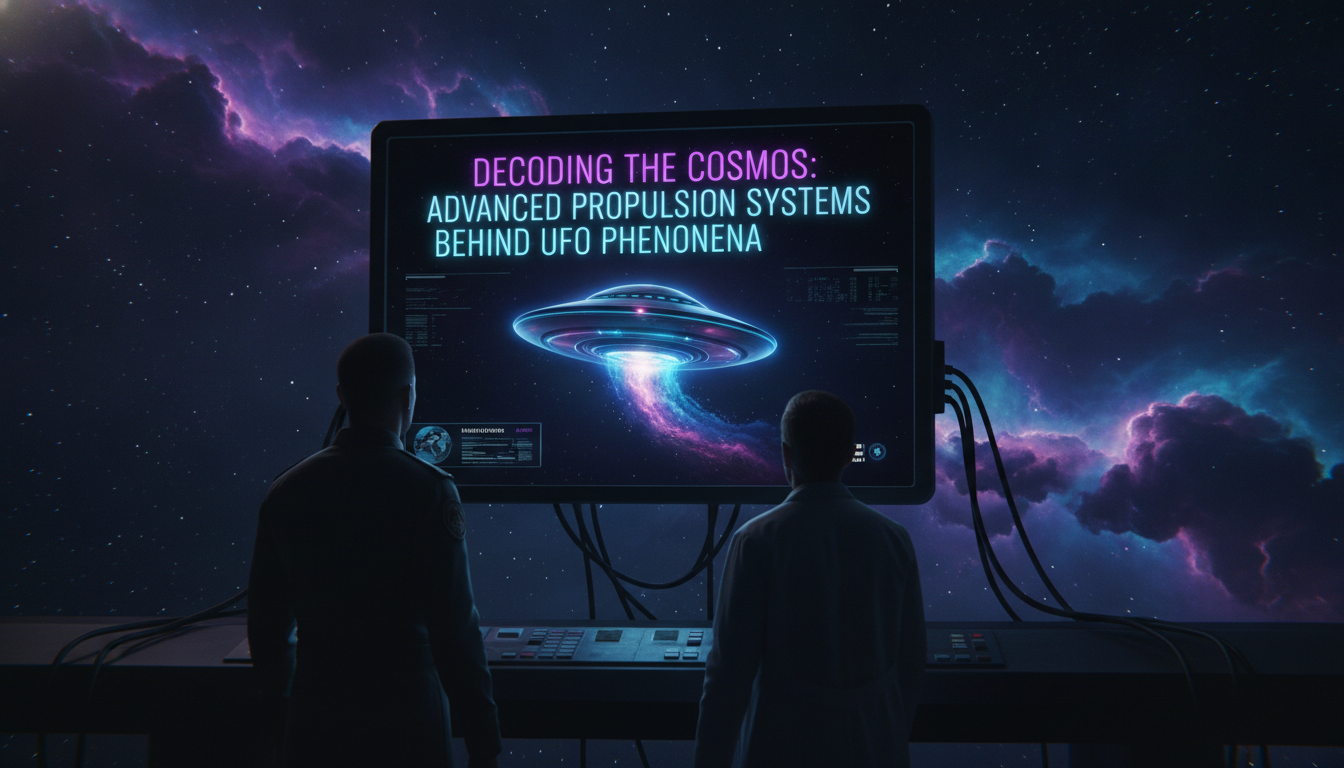 Decoding the Cosmos: Advanced Propulsion Systems Behind UFO Phenomena