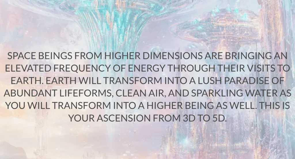 The Earth Will Be A Galactic Federation Planet Again!